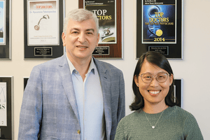 Doctors Apostolos Tassiopoulos and Eunice Chung 